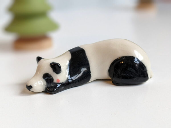 porcelain panda figurine