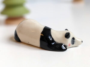 porcelain panda figurine