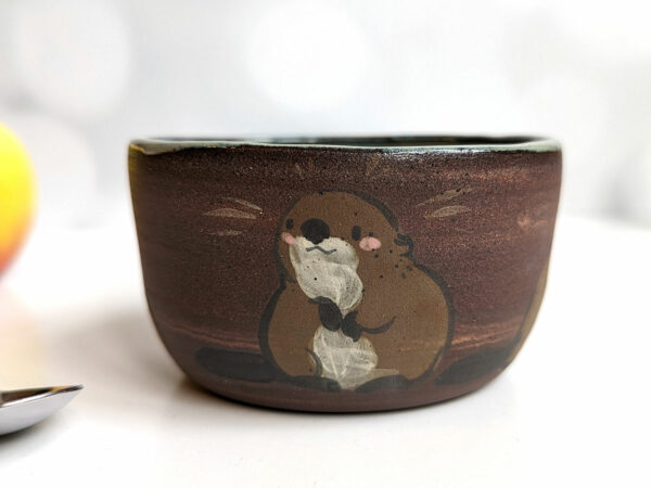 beaver family bowl