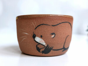 ceramic cup beaver