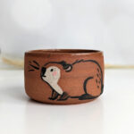 ceramic cup beaver