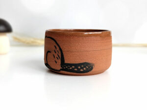 ceramic cup beaver