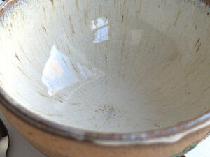 beaver carrying vegetables bowl handmade kness cute