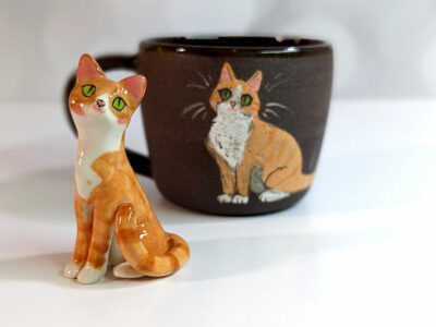 Cat Figurine and Mug - Finn - Image 6