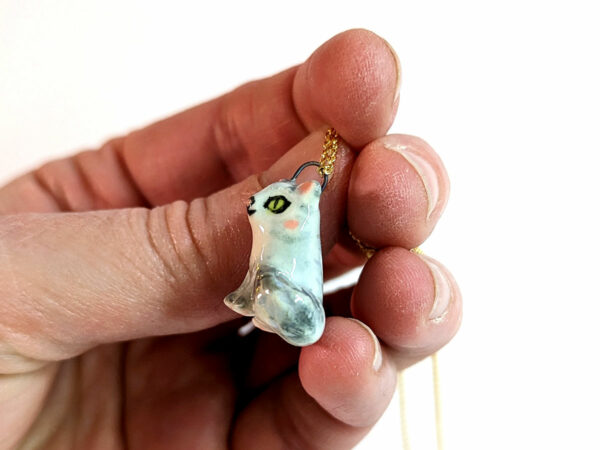 cute cat pendant custom order