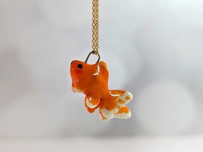 Gold Fish Pendant