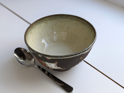 cute goat kids handmade bowl made in canada - kness