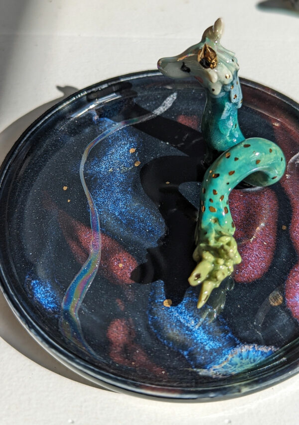 dragon jewelry dish