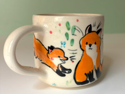 Mug - Fox Family - Image 4