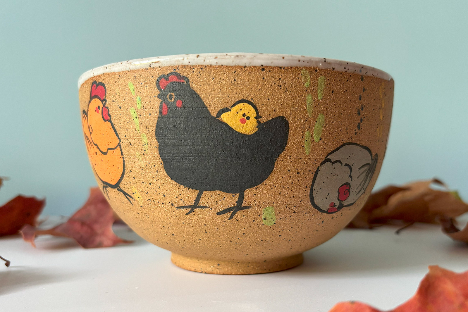 Alternative view of Bol - Poules et poussins