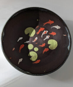 catchall koi fish pretty water lilies