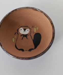 cute baby beaver catchall