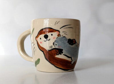 Otter Cup + Raccoon Tumbler - Image 3