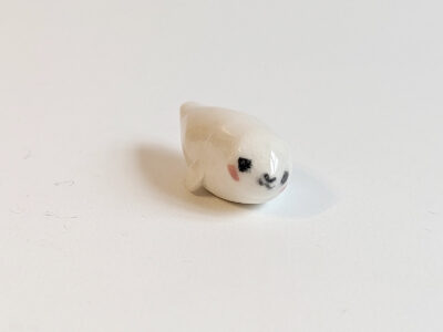 cutest porcelain seal figurine