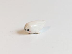 cutest porcelain seal figurine