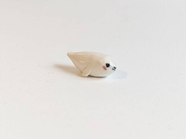 cutest porcelain seal figurine