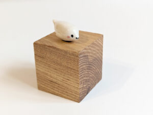 cutest porcelain seal figurine