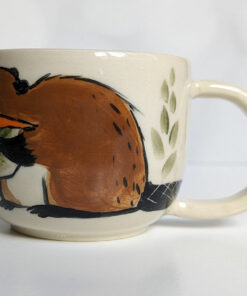mama beaver vegetables mug