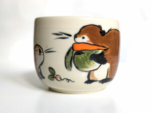 mama beaver vegetables mug