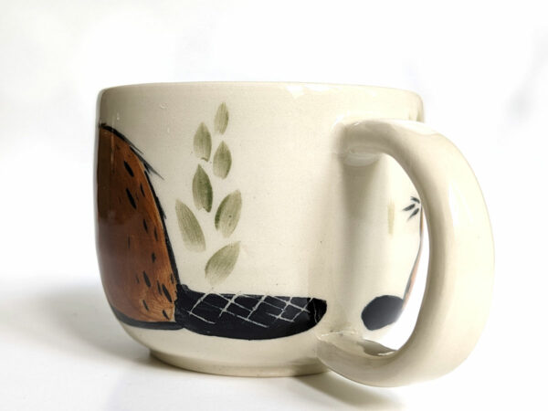 mama beaver vegetables mug