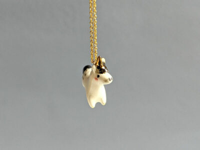 Porcelain Pendant - Ink Unicorn - Image 5