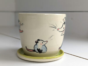 medium planter opossum family