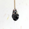 cute raccoon porcelain pendant