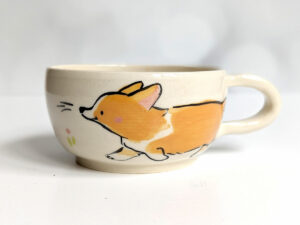 corgi tea cup