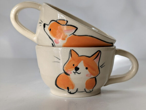 corgi tea cup