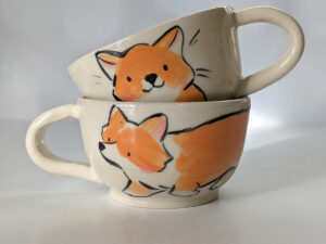 corgi tea cup