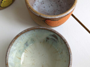 hen and chick speckled tumbler