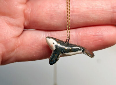 Bunny and whale pendants - Image 2