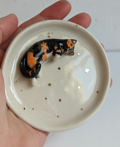Cat Jewelry Dish - Image 2