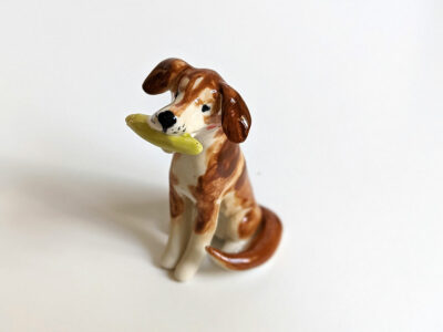 Figurine - Dog and Corn
