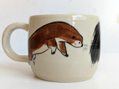 Otter and Anteater Mug