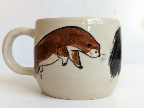 Otter and Anteater Mug