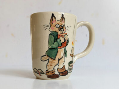 Mug, bowl and figurines - Image 13