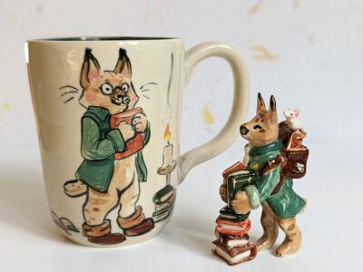 Mug, bowl and figurines - Image 2