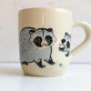 raccoon mug adorable