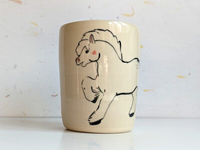 pony vase