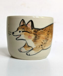corgi memorial urn custom and tumbler
