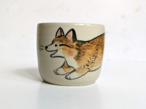 corgi memorial urn custom and tumbler