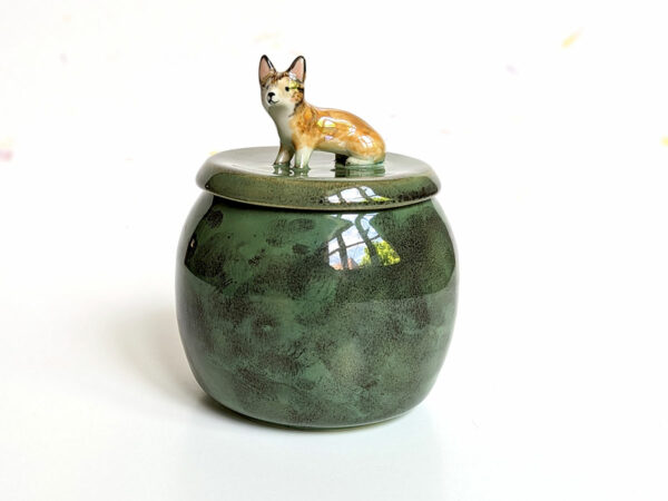 corgi memorial urn custom and tumbler