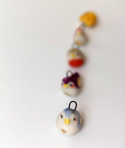 Pendentif Porcelaine - Oiseaux Mignons – Image 4