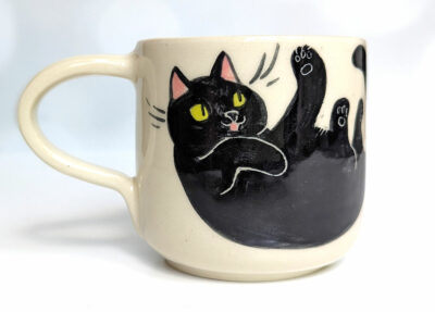 2 Mugs - Cats and Dog - Image 5