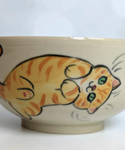 Bowl - 3 cats