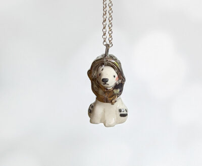 Pendant - Polar Bear and Helmet - Image 3