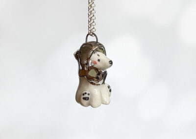 Pendant - Polar Bear and Helmet - Image 2