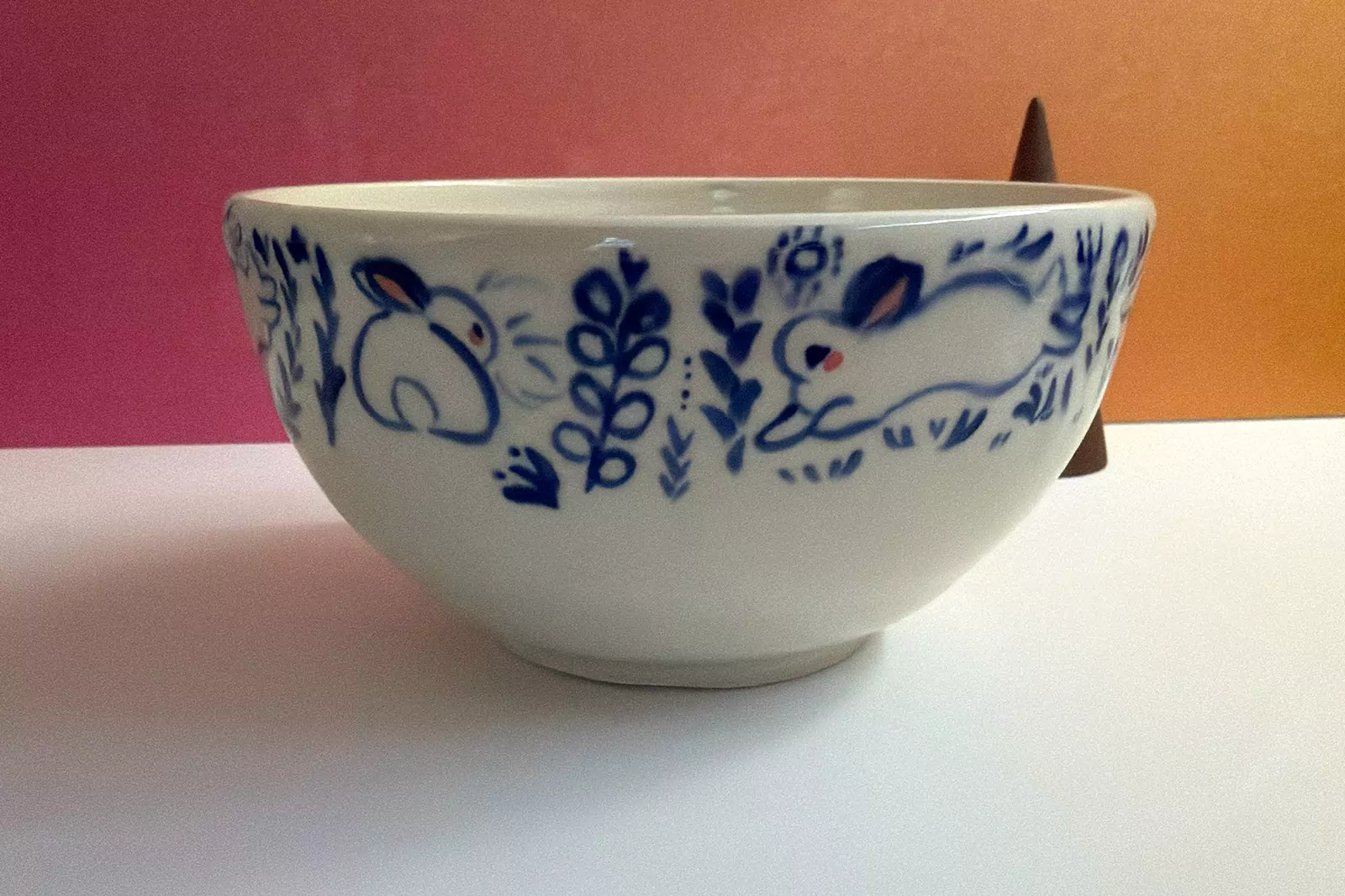Bowl - Blue Bunnies