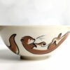 cute otter bowl handmade